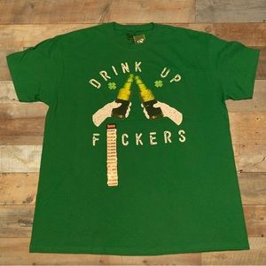 Saint Patrick’s Day Ireland Irish Pride Shirt Drink Up Effers Funny Beer Coors